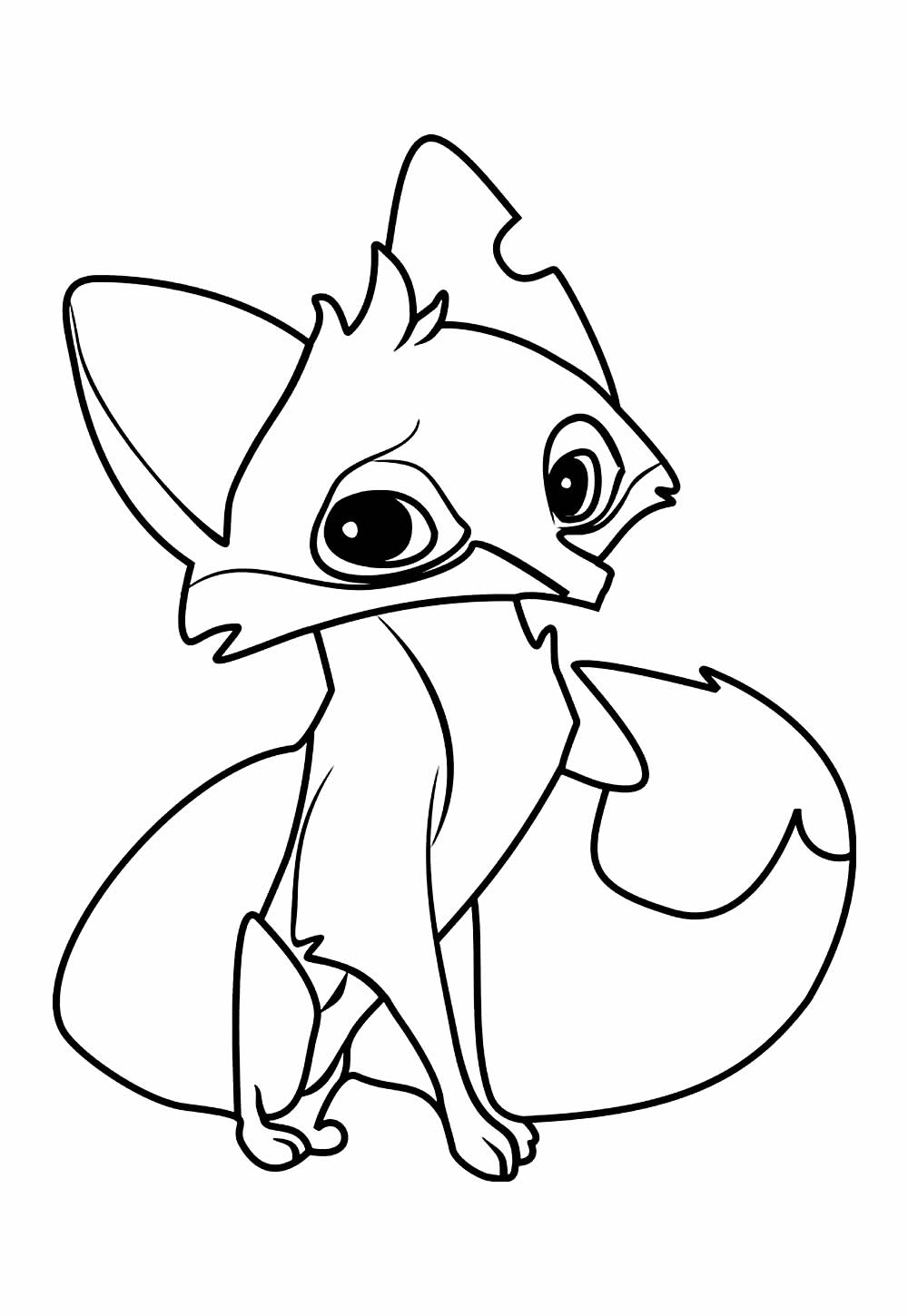 Desenho para colorir de Animal Jam