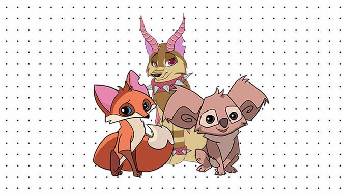 Desenhos de Animal Jam para colorir