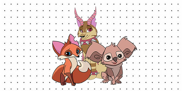 Desenhos de Animal Jam para pintar