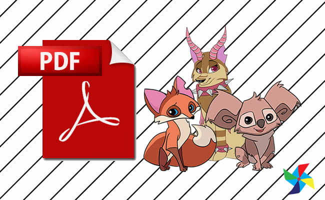 Desenhos de Animal Jam em PDF