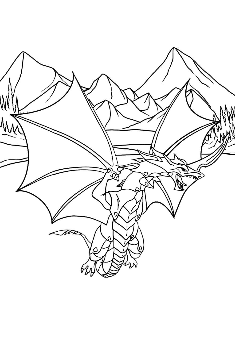Desenho de Bakugan para colorir