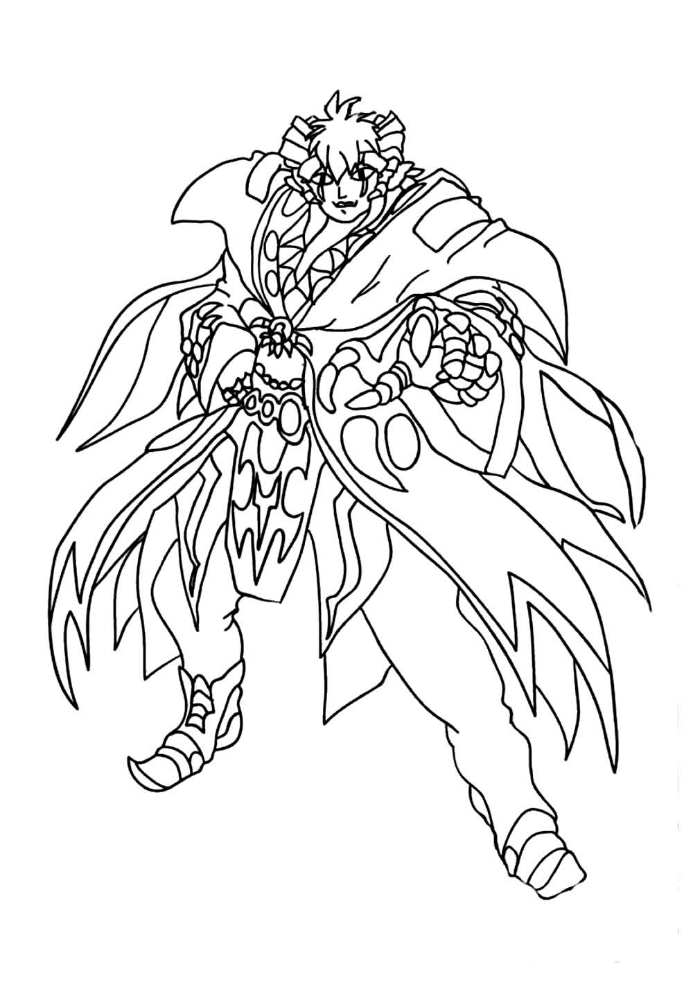 Desenho de Bakugan