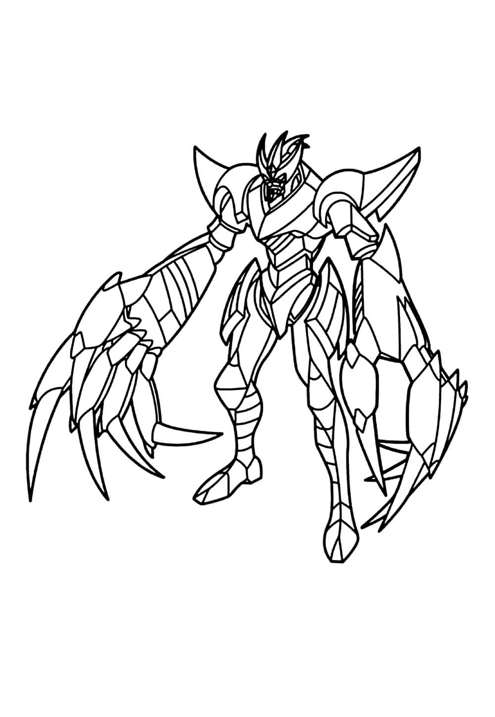Desenhos Bakugan Colorir