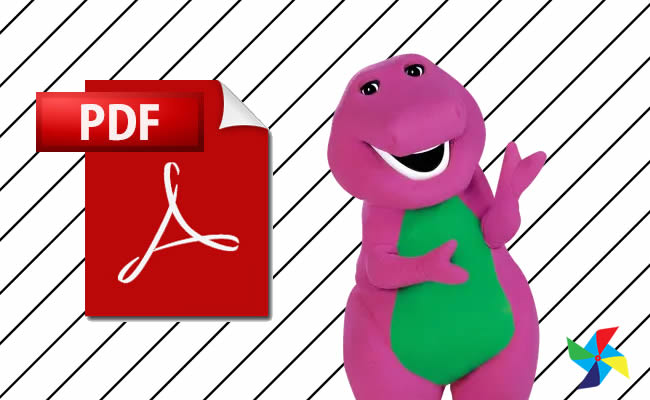 Desenhos de Barney e Seus Amigos em PDF