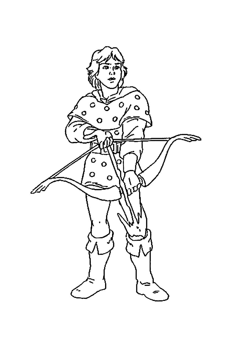 Desenho de Caverna do Dragão para colorir