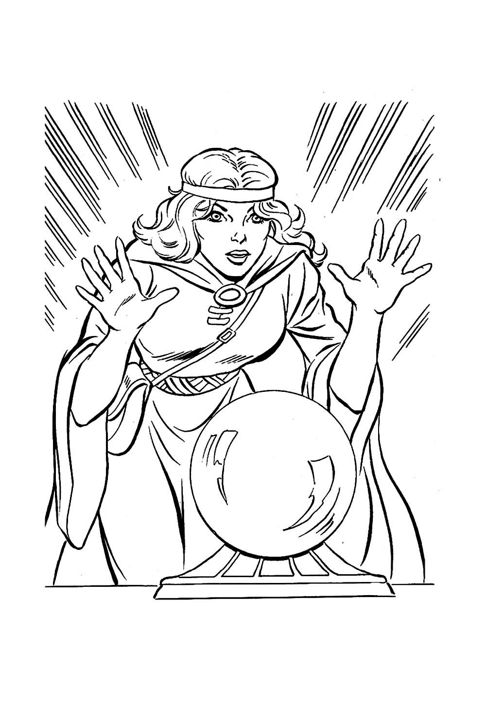 Desenhos de Caverna do Dragão para colorir