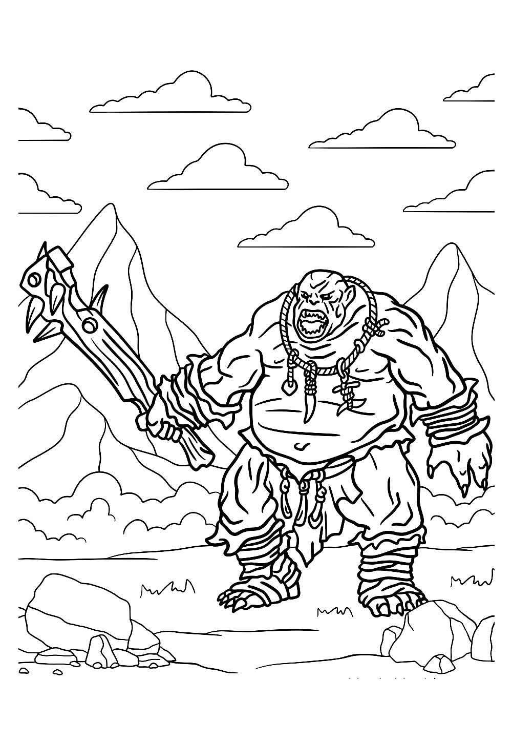 Desenho de Caverna do Dragão