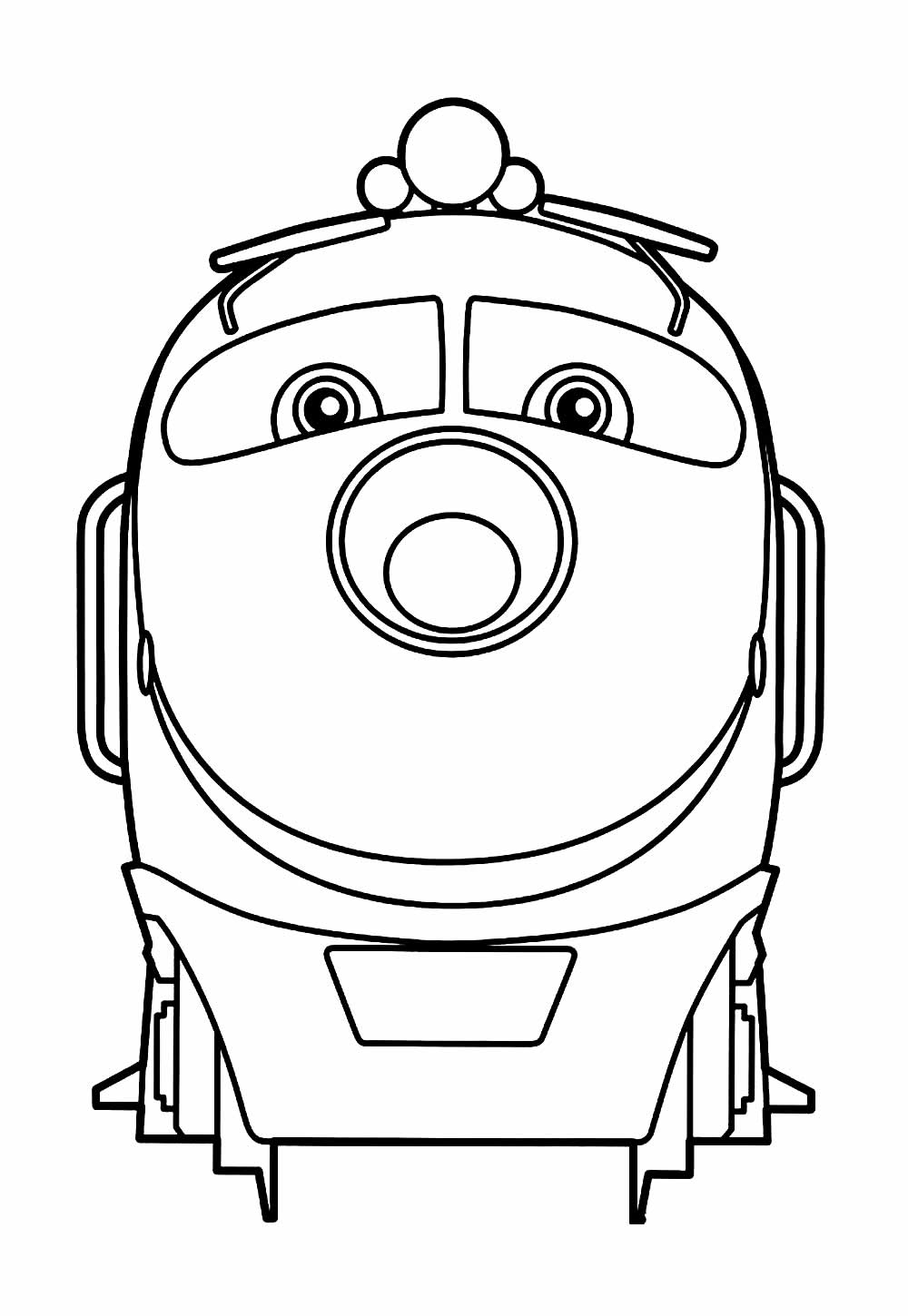 Desenho de Chuggington para colorir