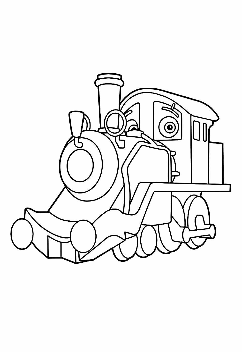 Chuggington - Desenhos para colorir