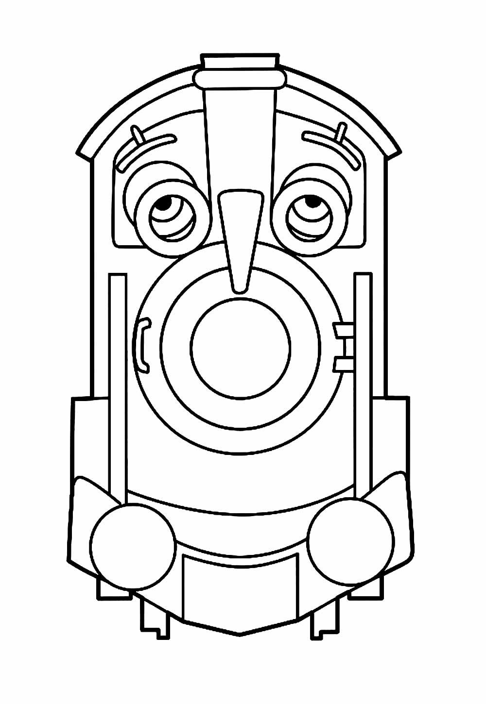 Desenho para colorir de Chuggington