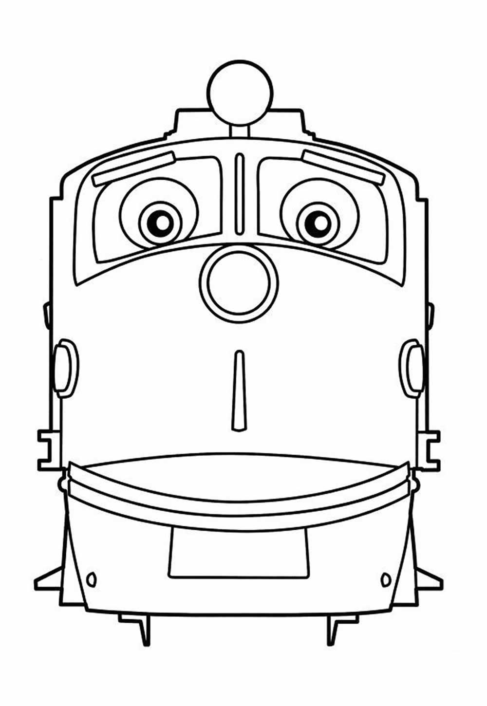 Desenho de Chuggington para pintar
