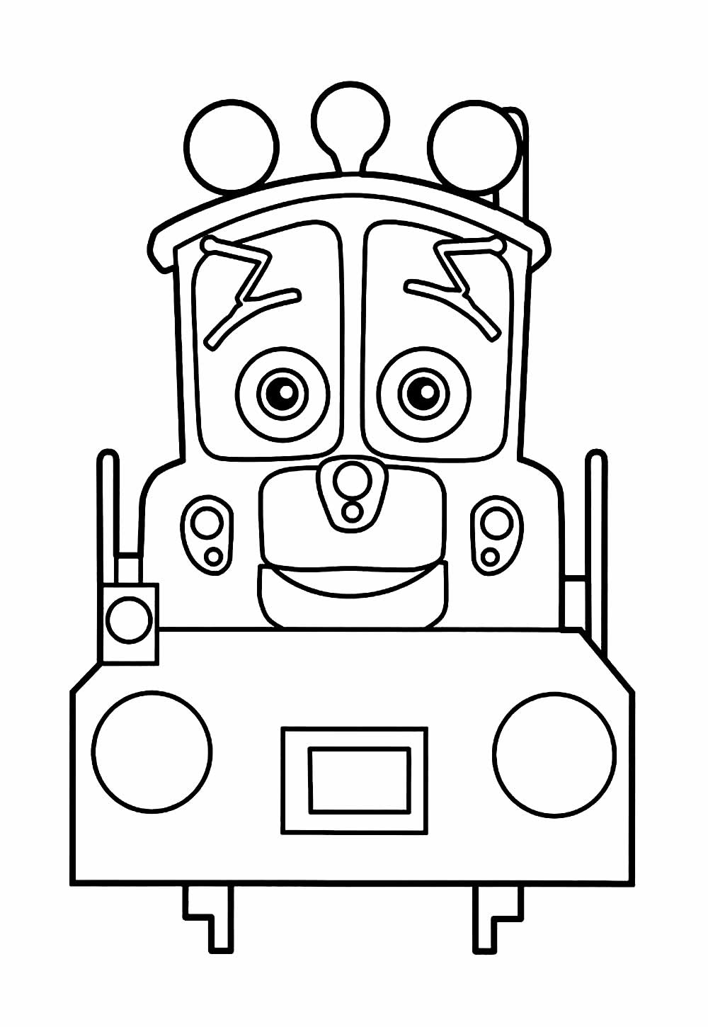 Desenhos de Chuggington para colorir