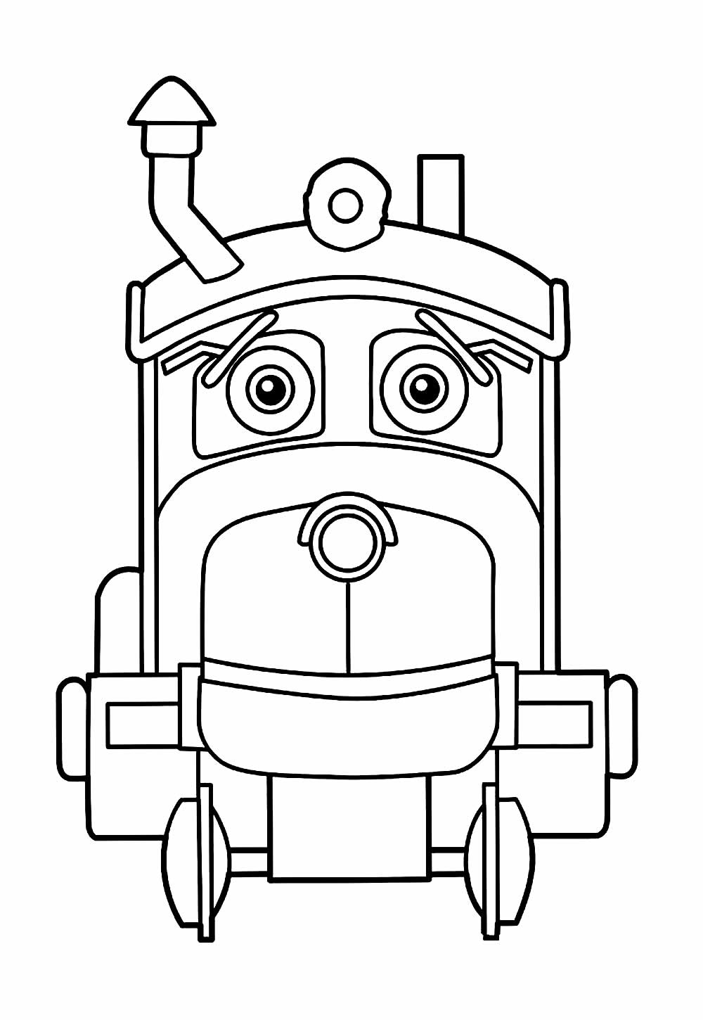 Chuggington para imprimir e pintar