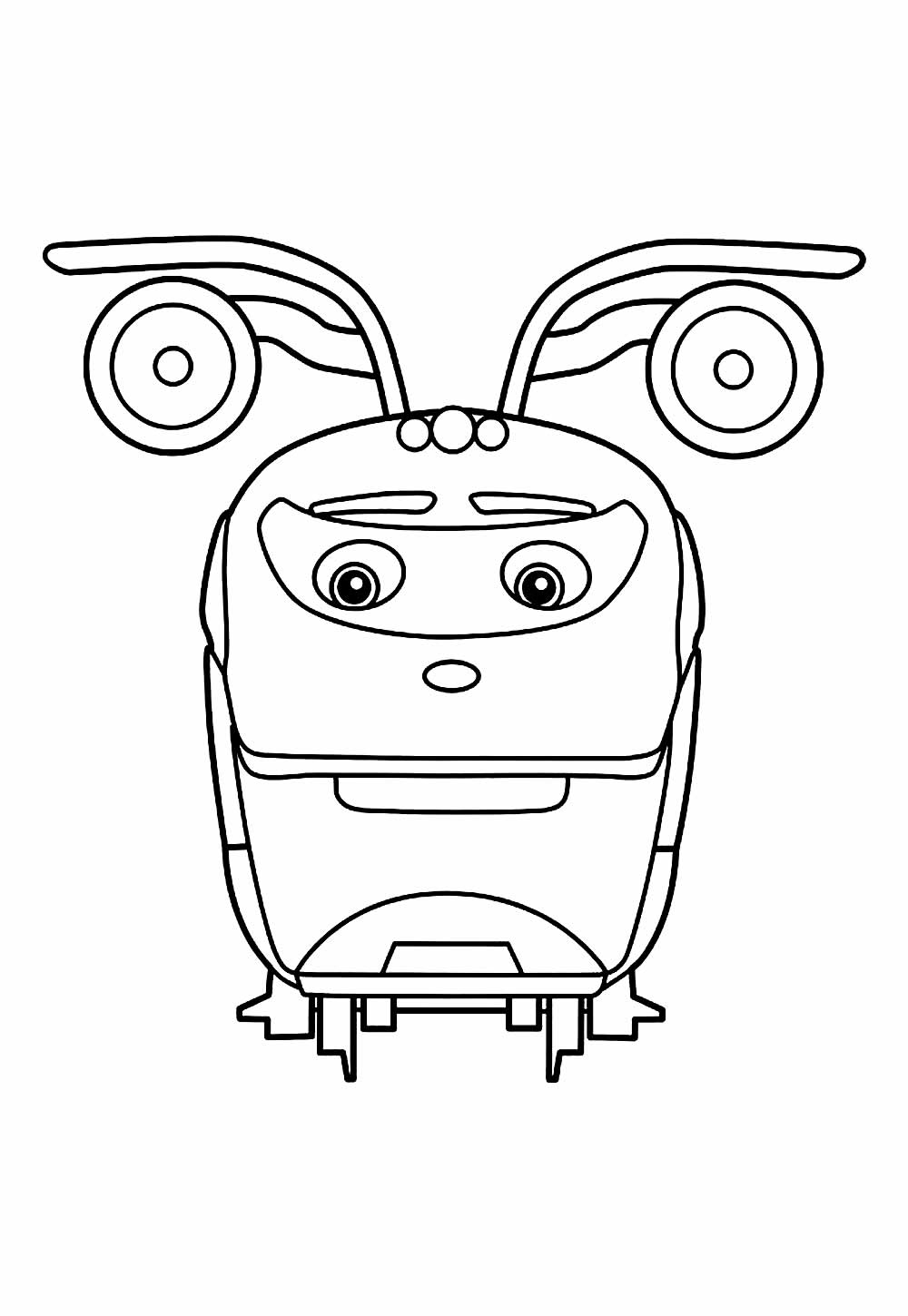 Chuggington - Desenho para colorir