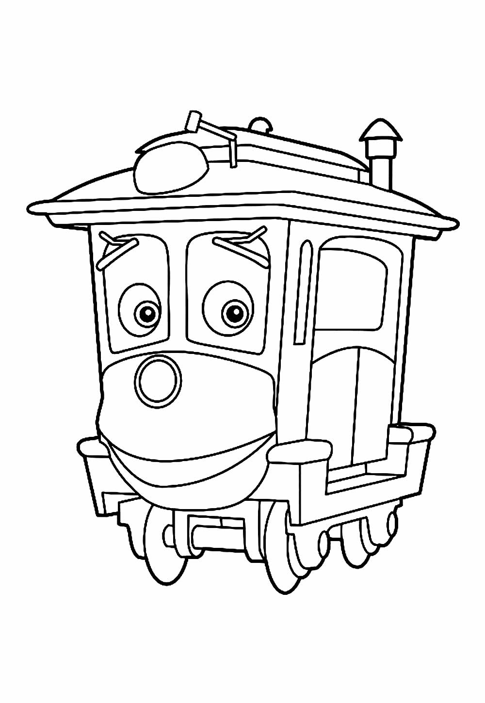Chuggington - Desenho para pintar