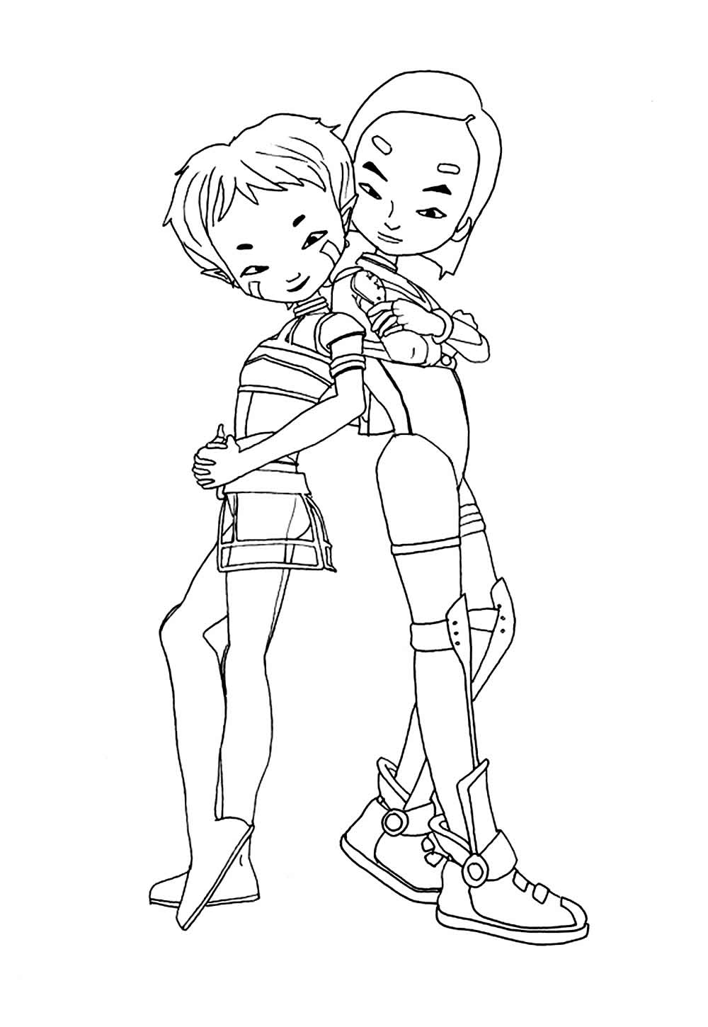 Desenho de Code Lyoko