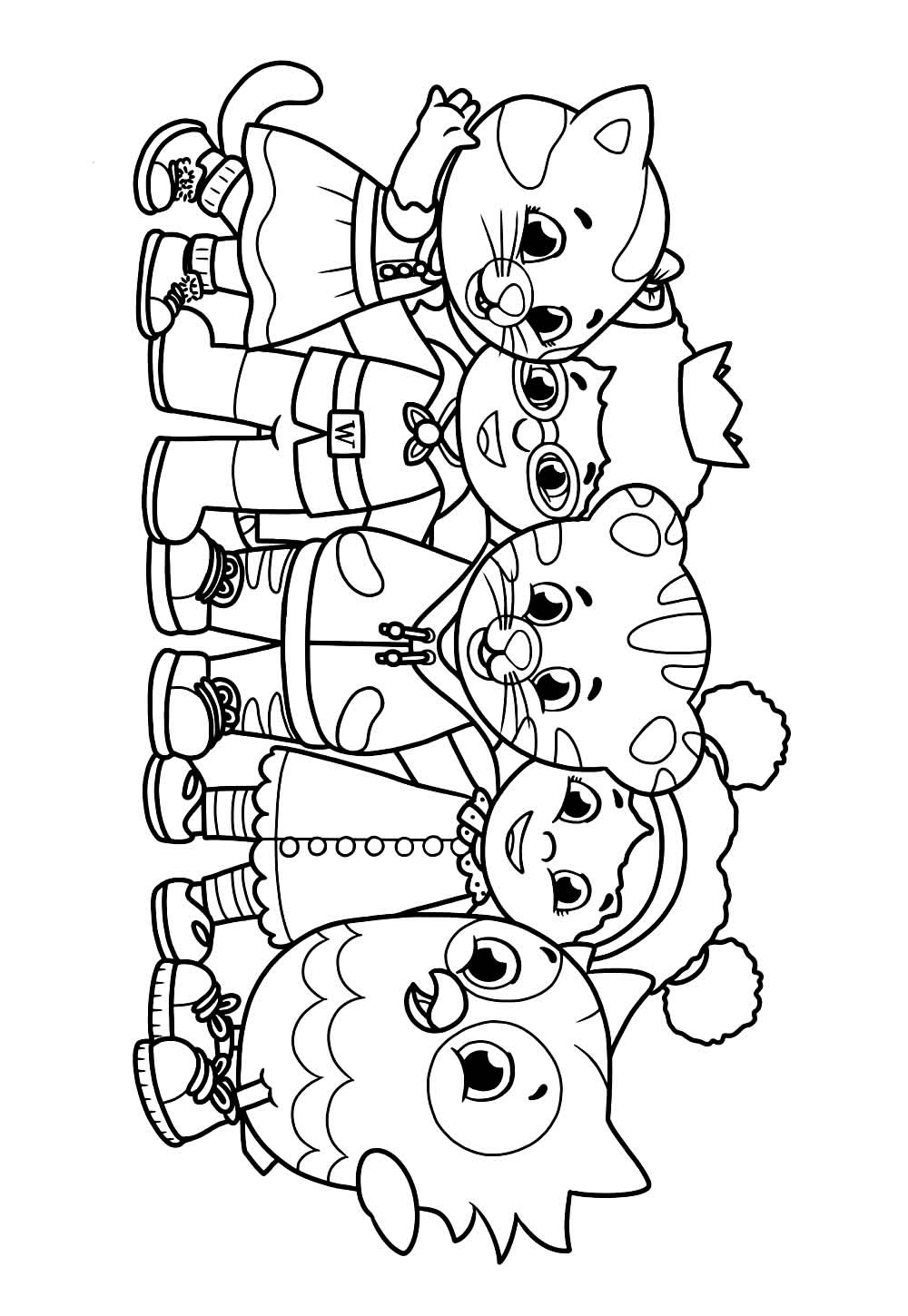 Desenhos Daniel Tigre Pintar