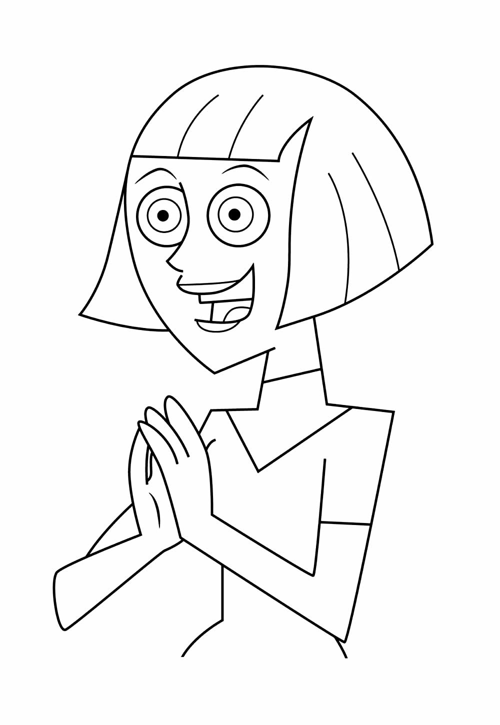 Desenho de Danny Phantom para colorir