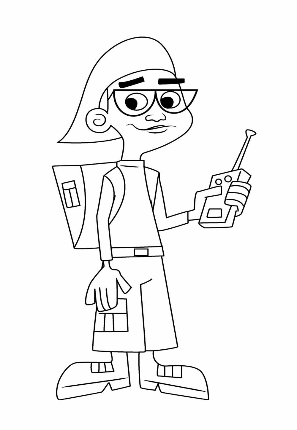 Desenho de Danny Phantom em PDF