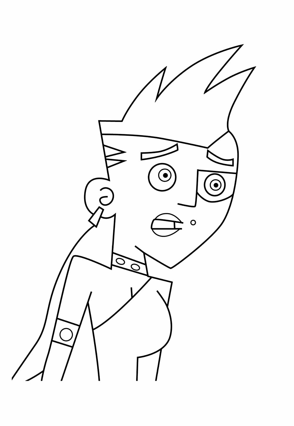 Danny Phantom para colorir
