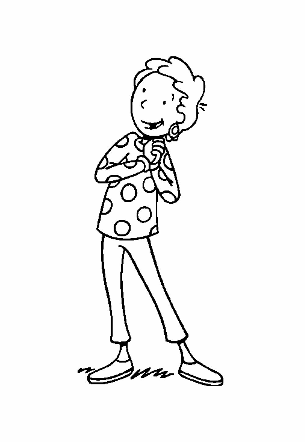 Desenho de Doug para Colorir