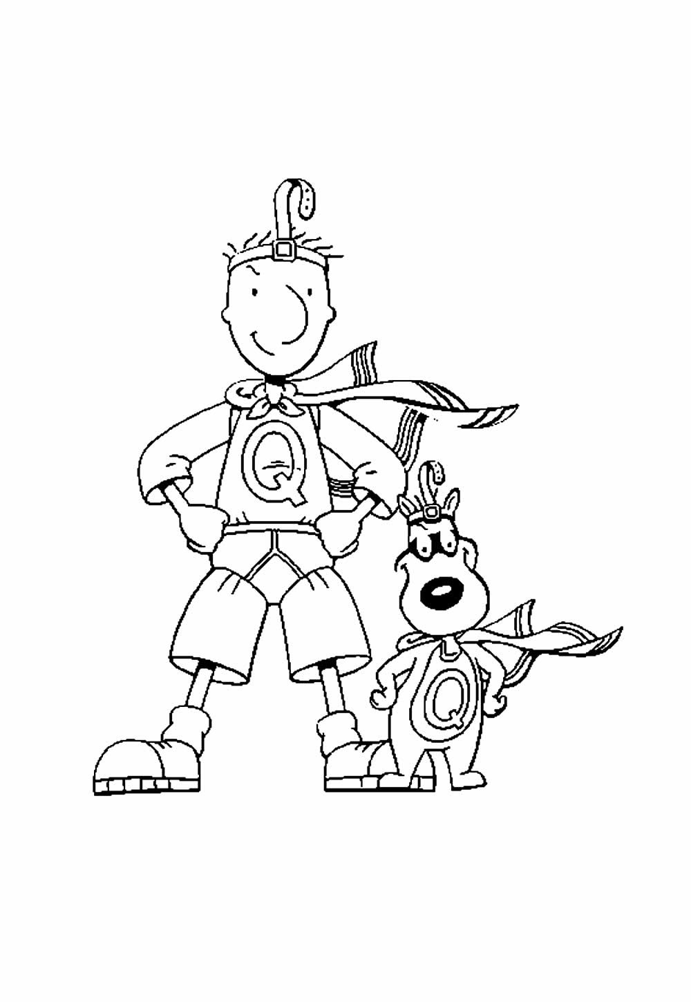 Desenho de Doug para Pintar