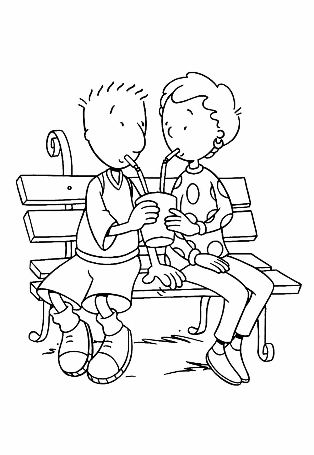 Desenho de Doug para pintar