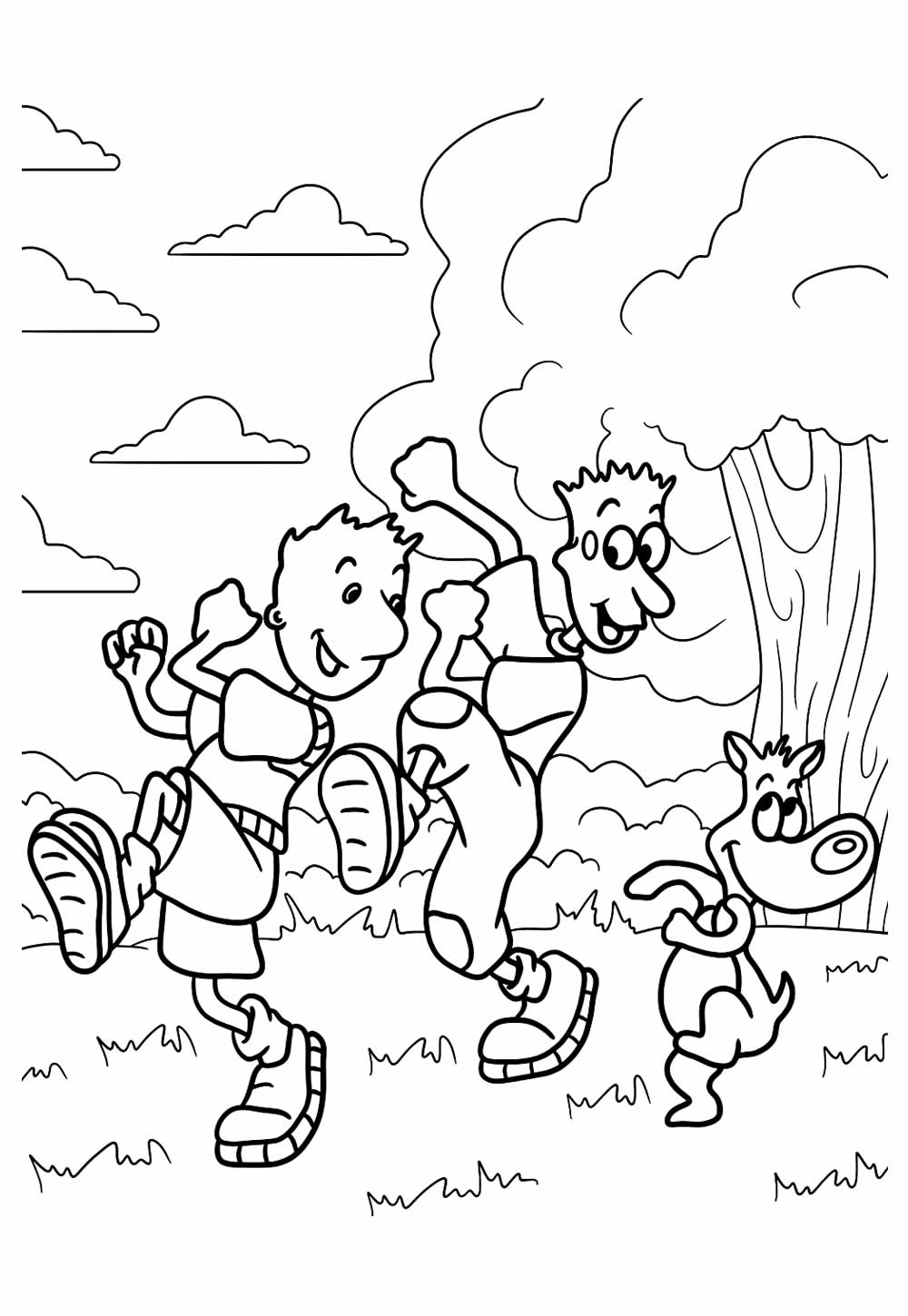 Desenho de Doug para imprimir