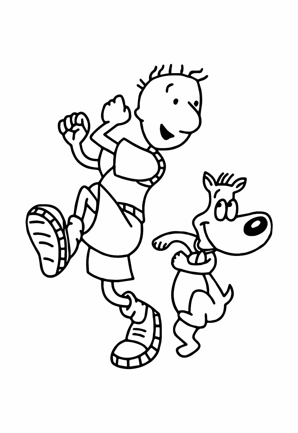 Desenho de Doug para imprimir