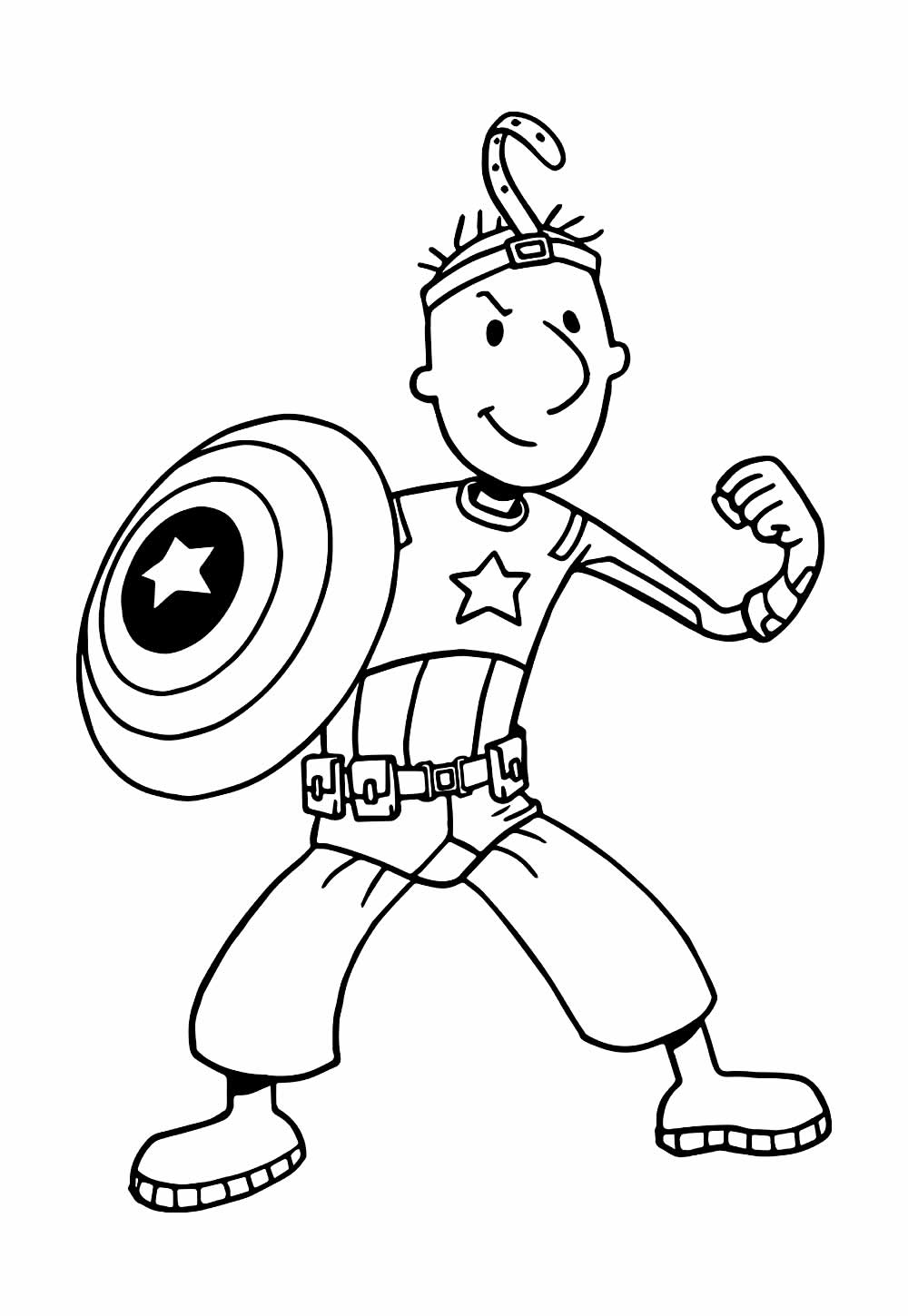Desenho de Doug para colorir