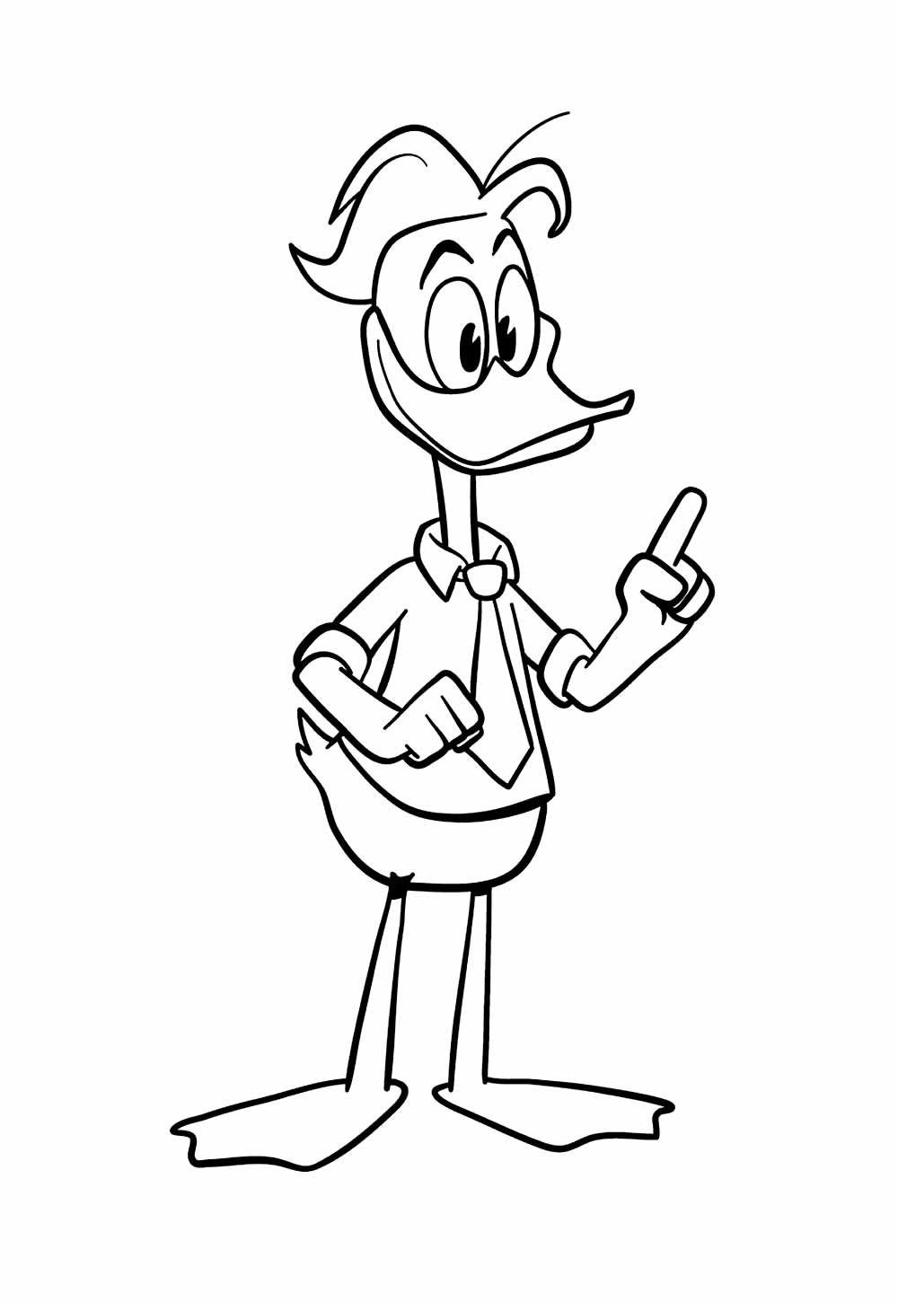 Desenho de DuckTales: Os Caçadores de Aventura