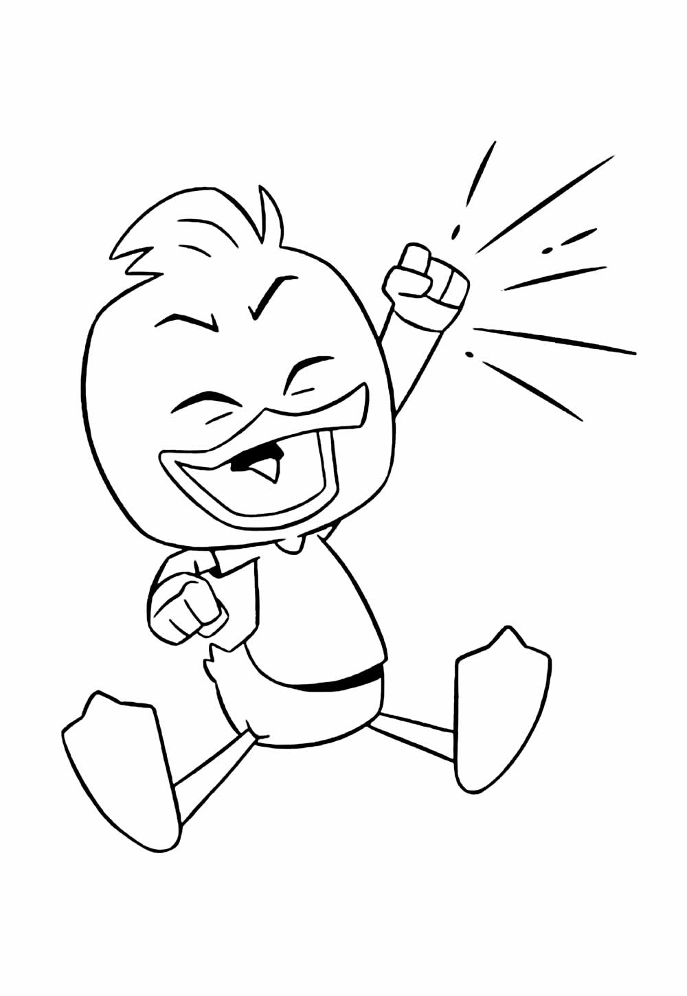 Desenho de DuckTales para imprimir
