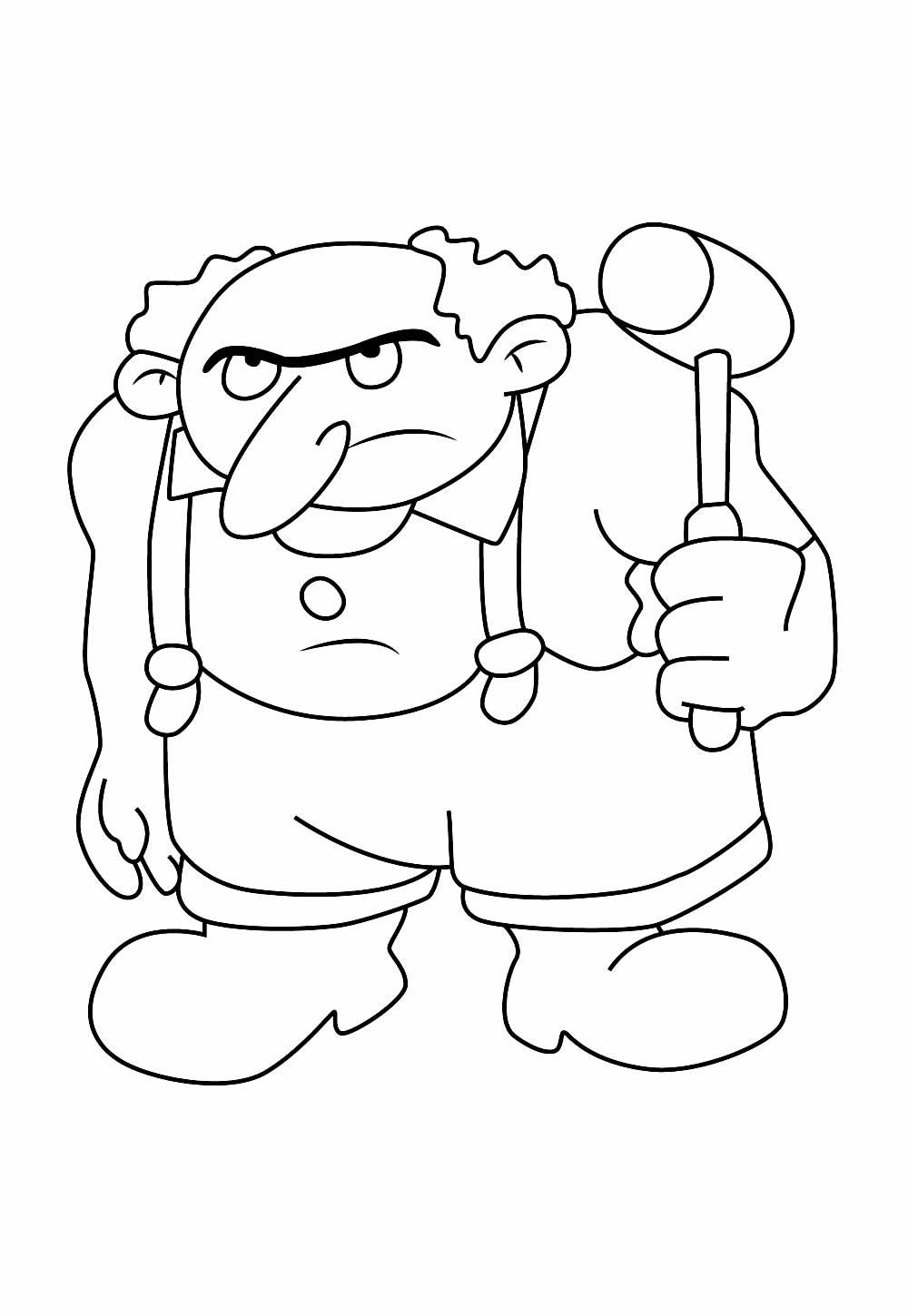 Desenho para Colorir de Ei Arnold!