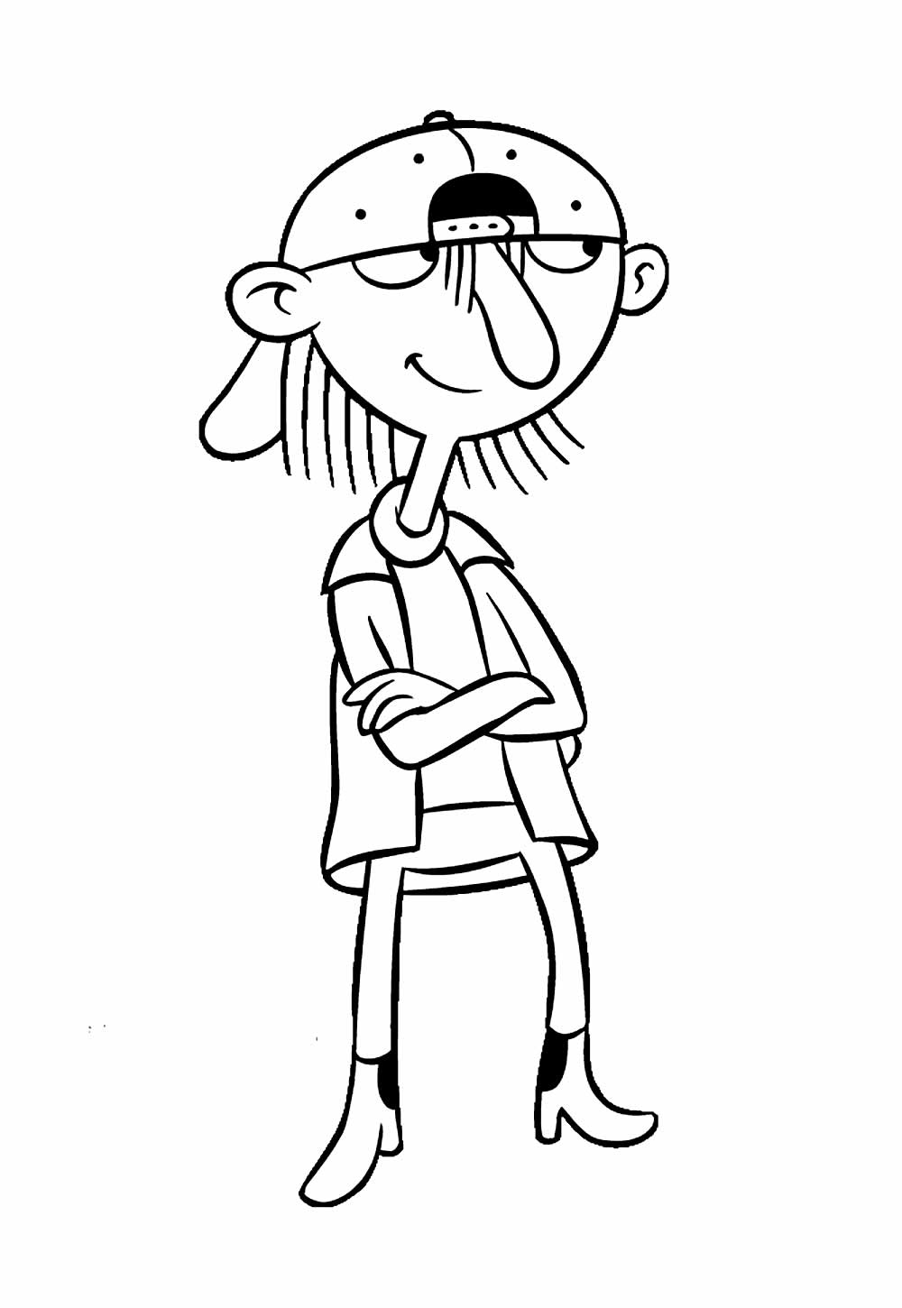 Desenho de Ei Arnold para colorir e pintar