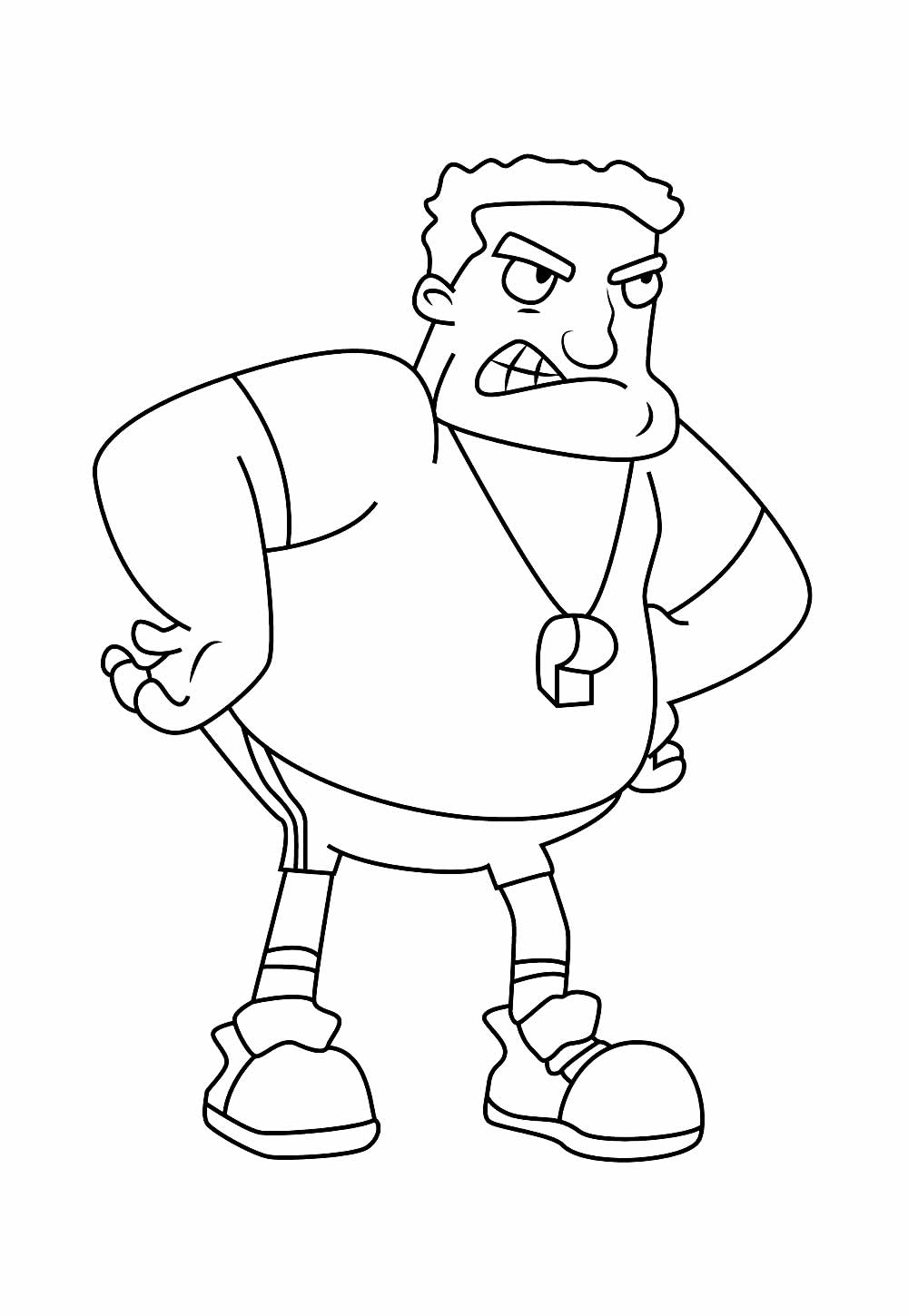 Desenho de Ei Arnold para colorir e pintar