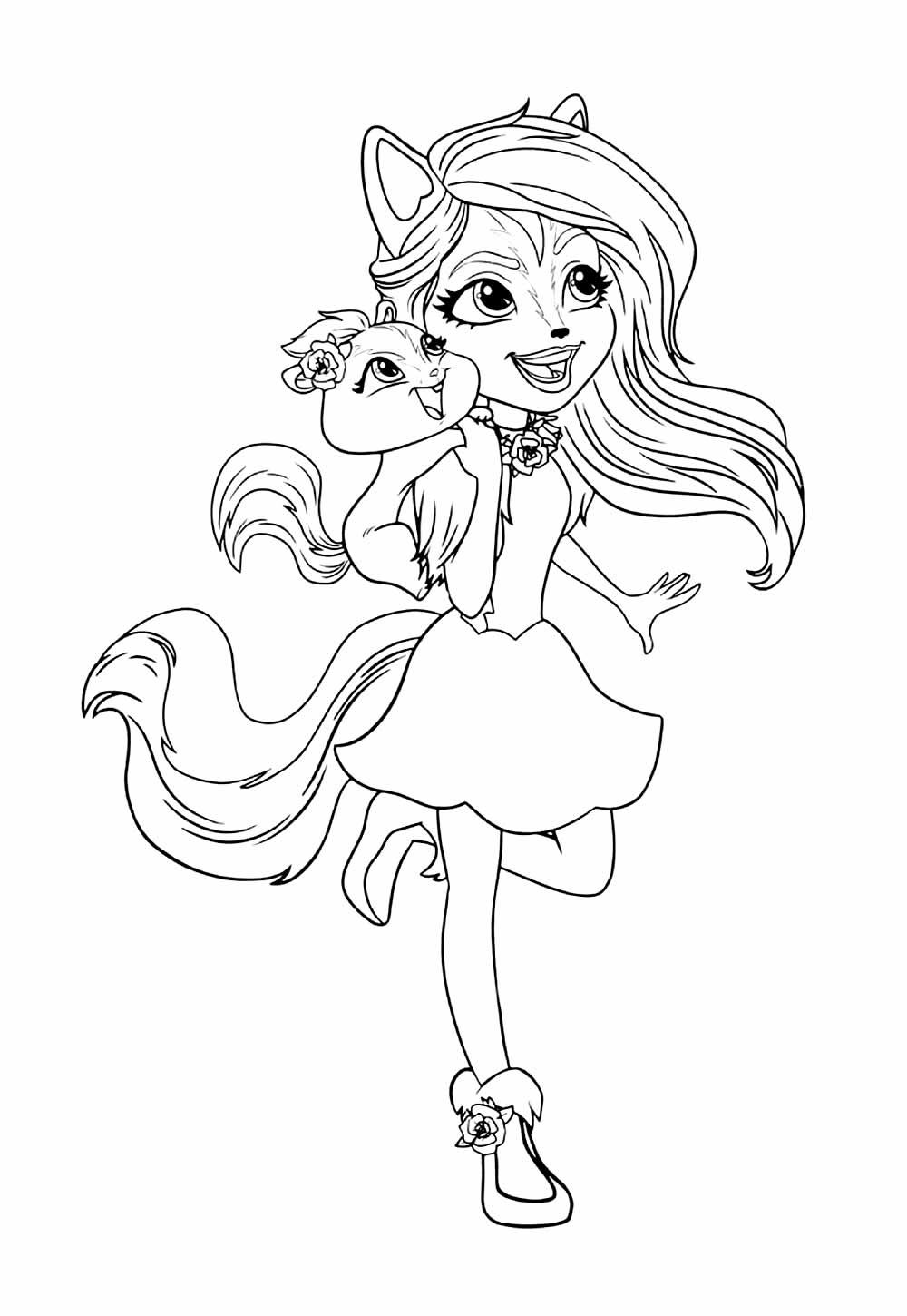 Enchantimals para colorir