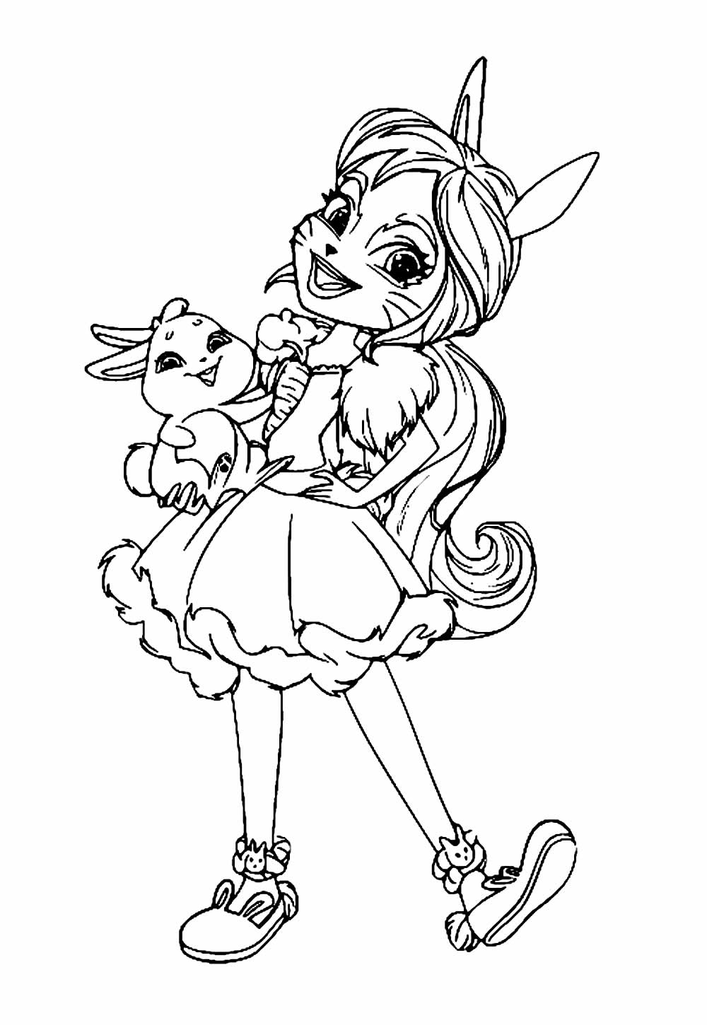 Desenhos de Enchantimals para colorir
