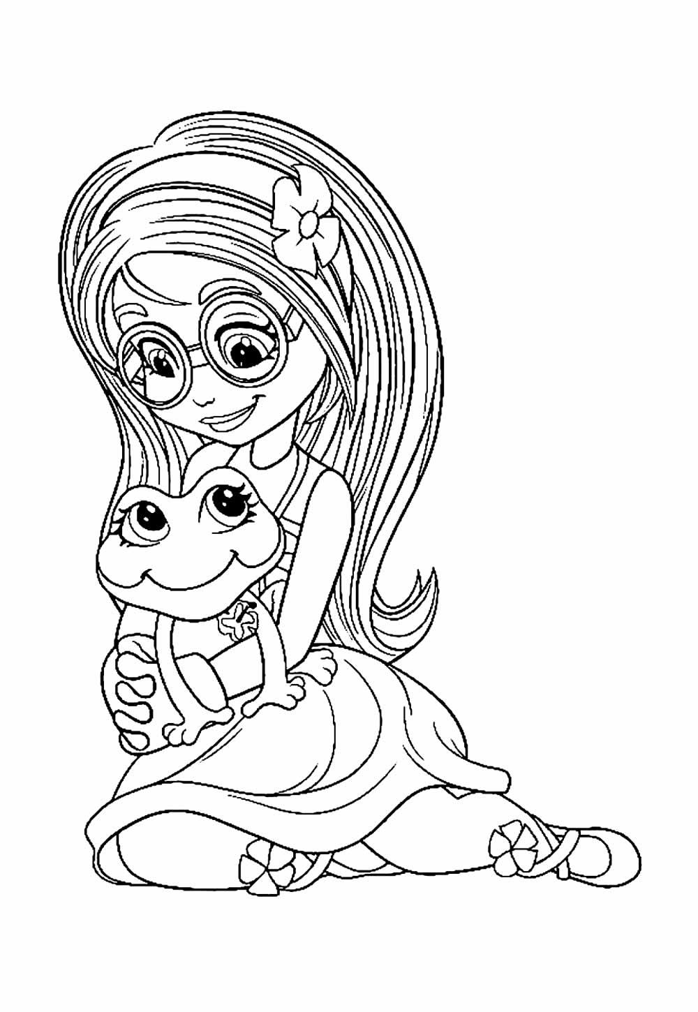 Desenho para colorir de Enchantimals