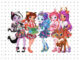 Desenhos de Enchantimals para colorir