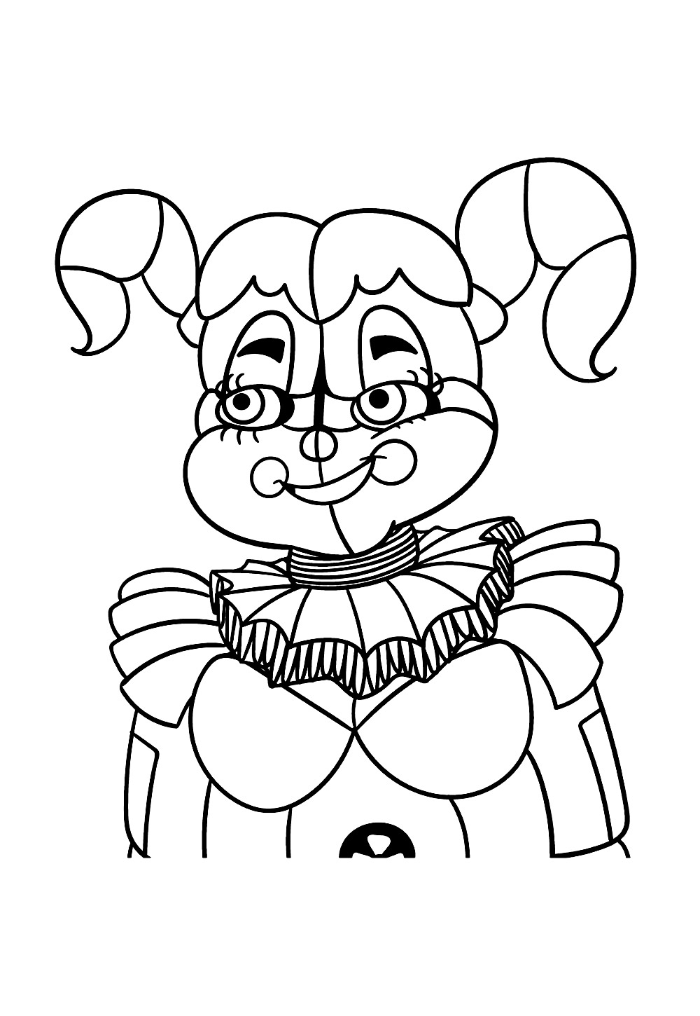 Five Nights at Freedys - Desenho para pintar