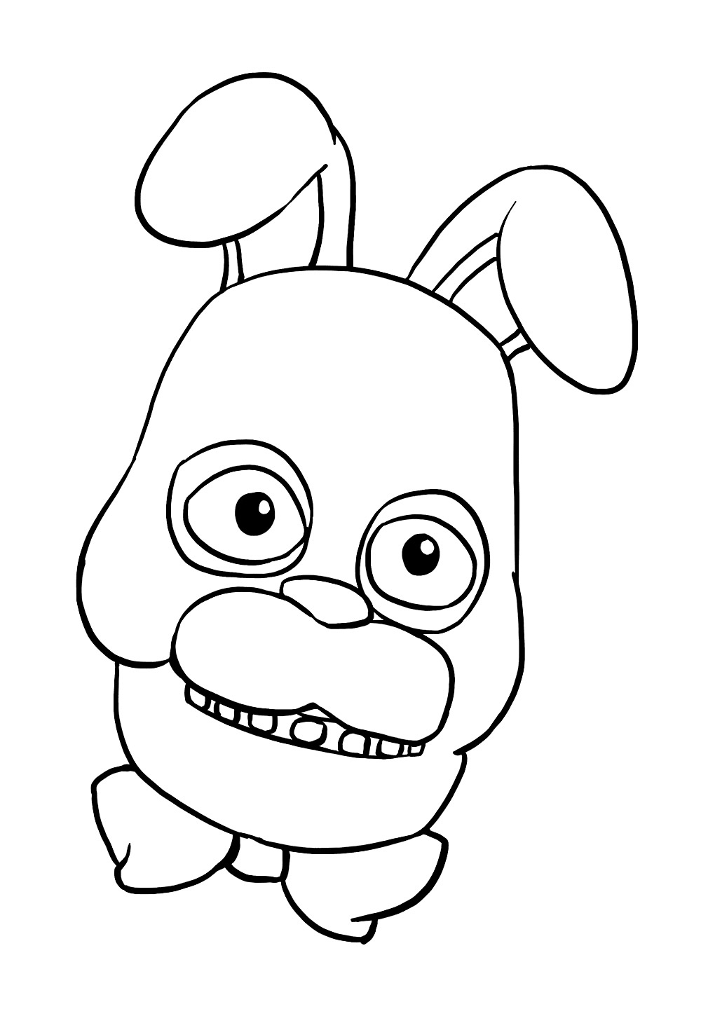 Five Nights at Freedys para imprimir e pintar