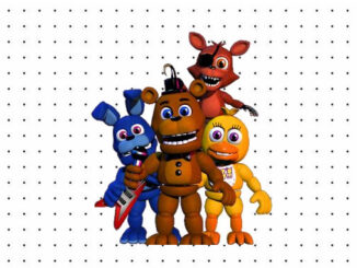 Desenhos de Five Night at Freedys para colorir