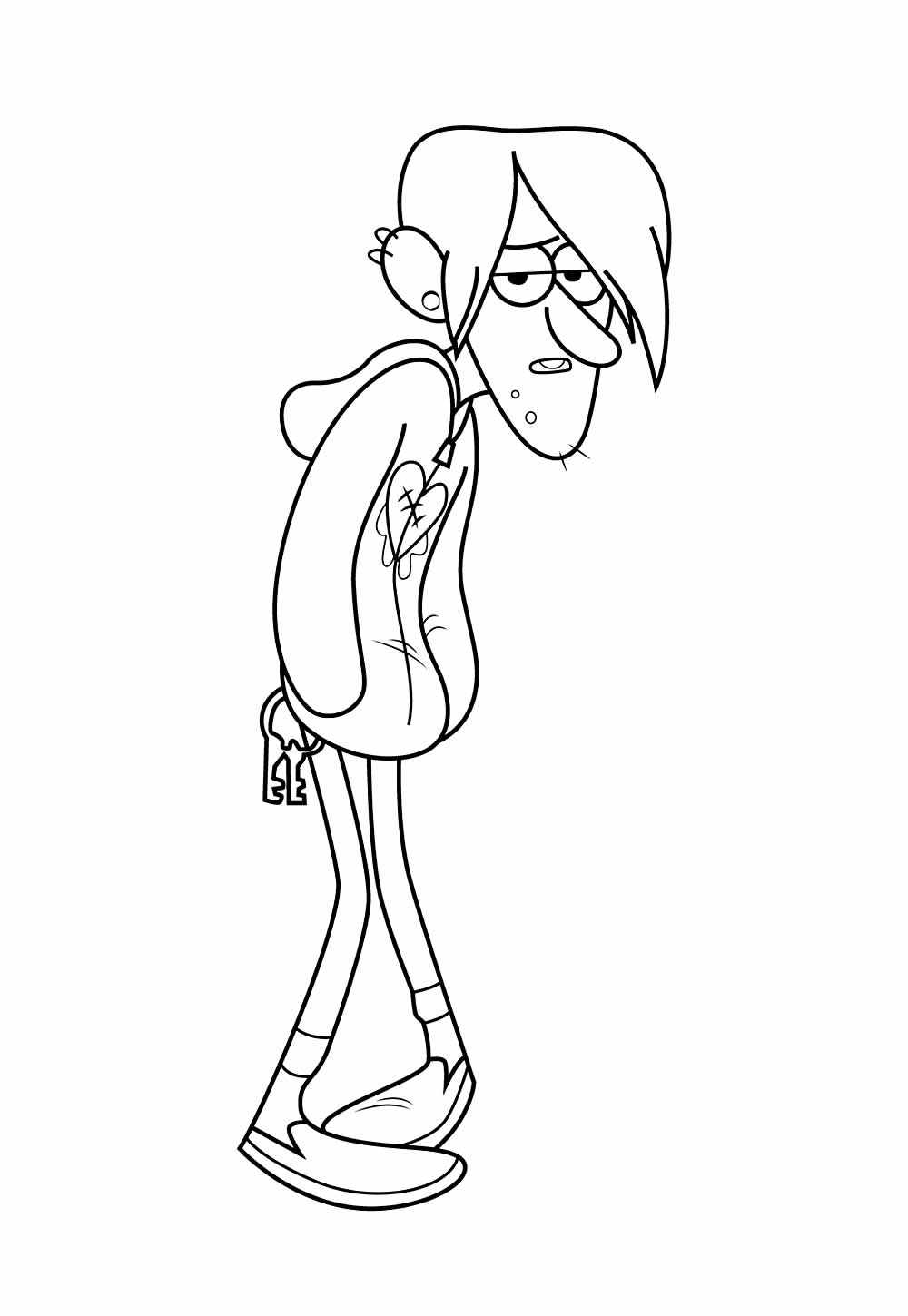 Gravity Falls para imprimir e colorir