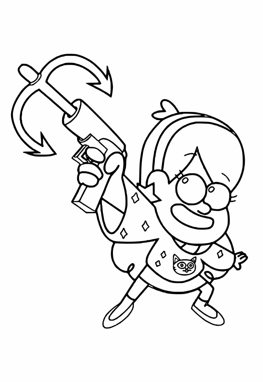Gravity Falls para colorir e pintar