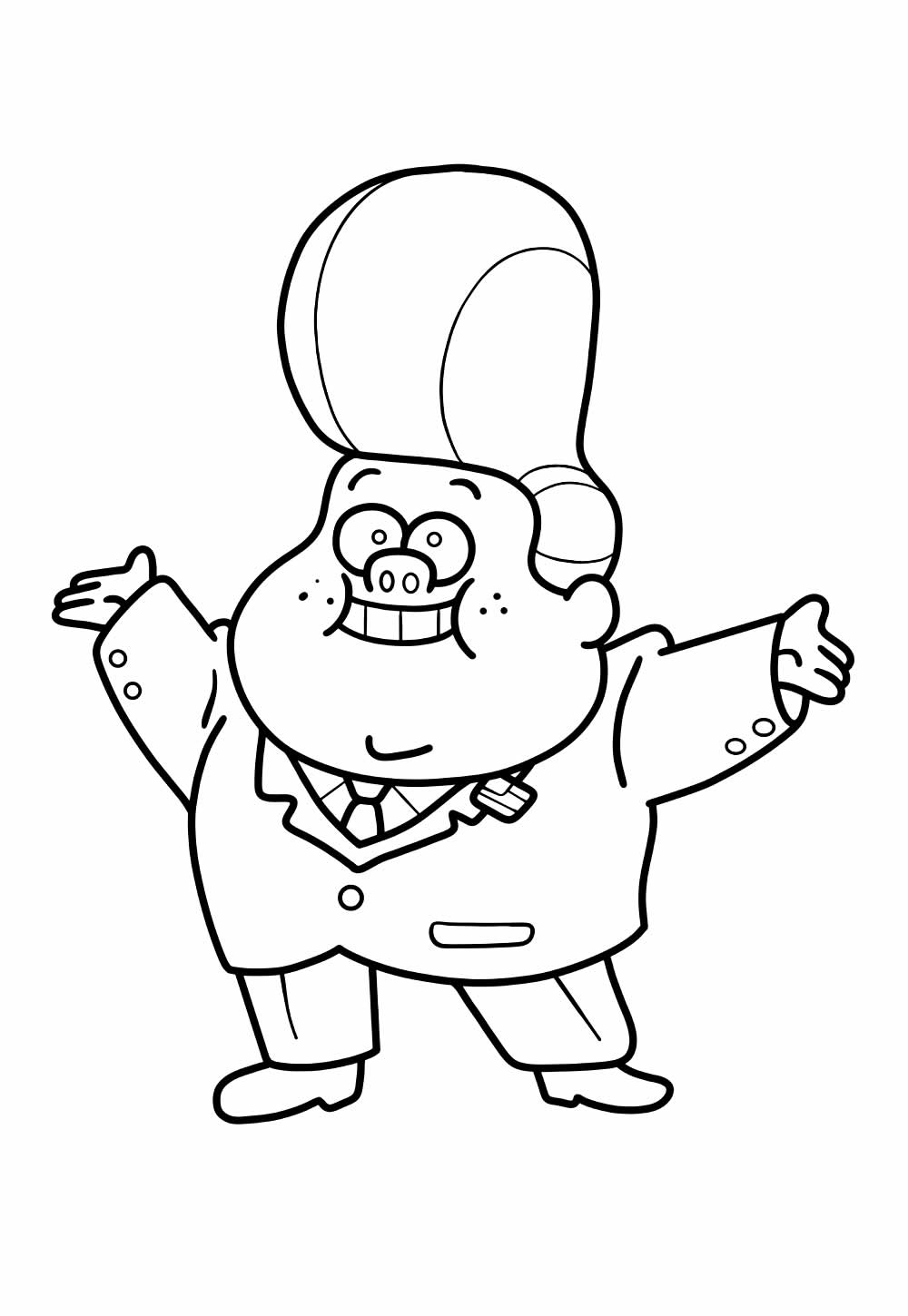Gravity Falls para pintar