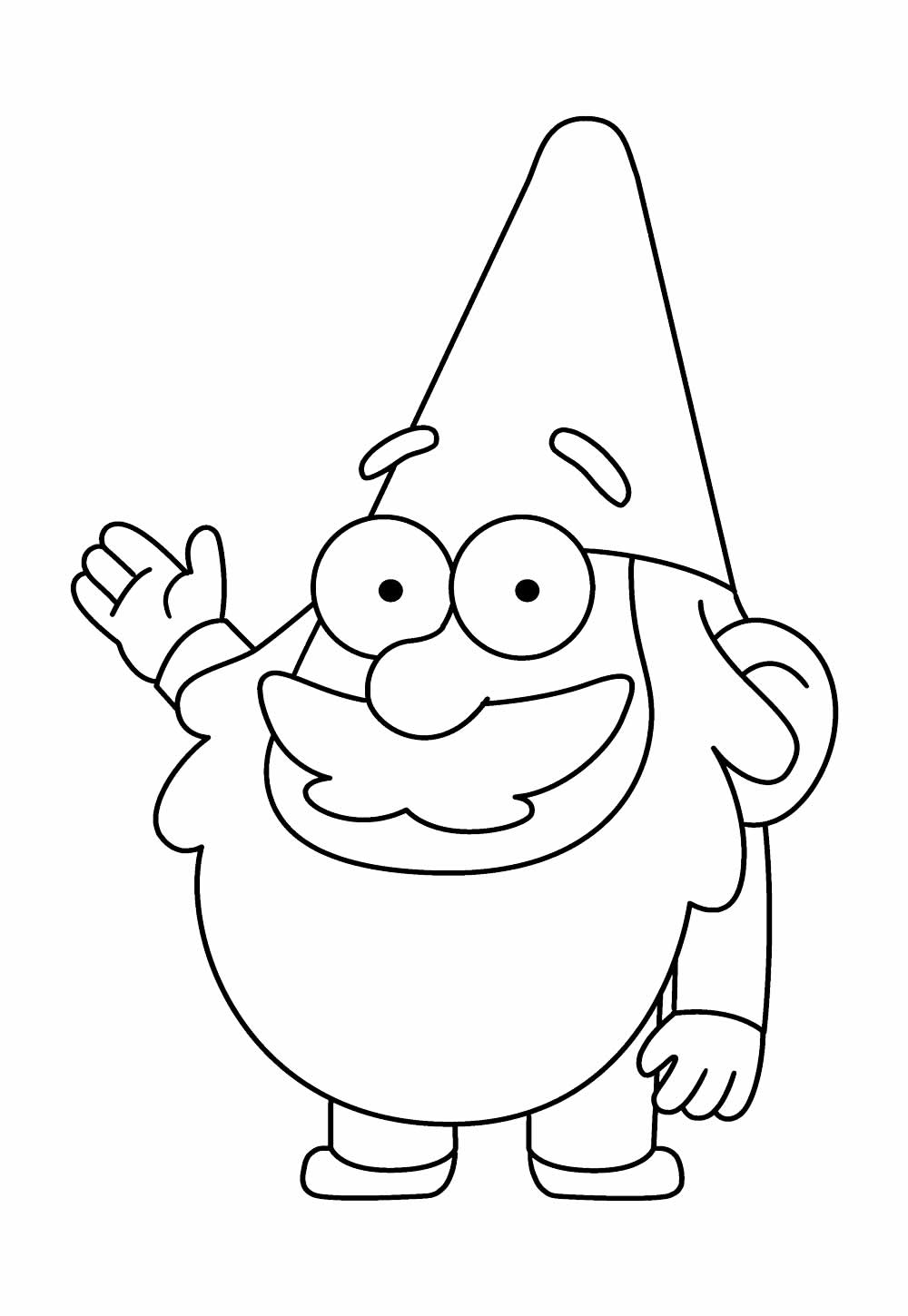 Desenhos de Gravity Falls para imprimir e colorir