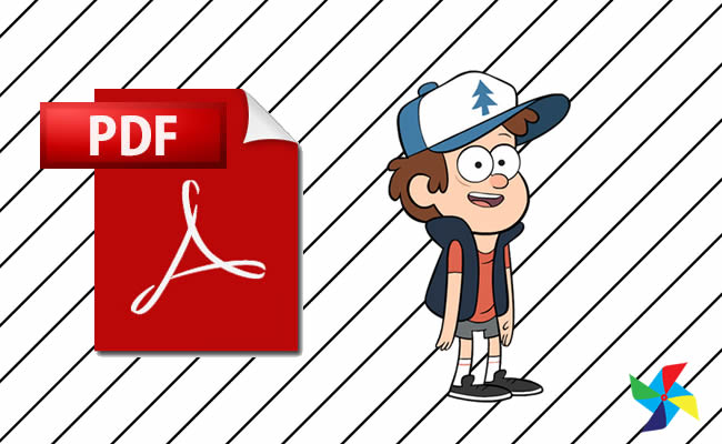 Desenhos de Gravity Falls em PDF