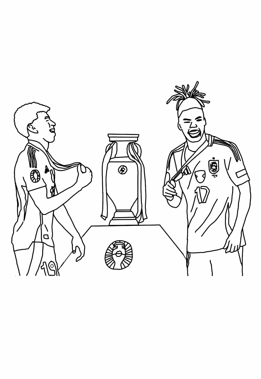Desenhos Lamine Yamal Pintar