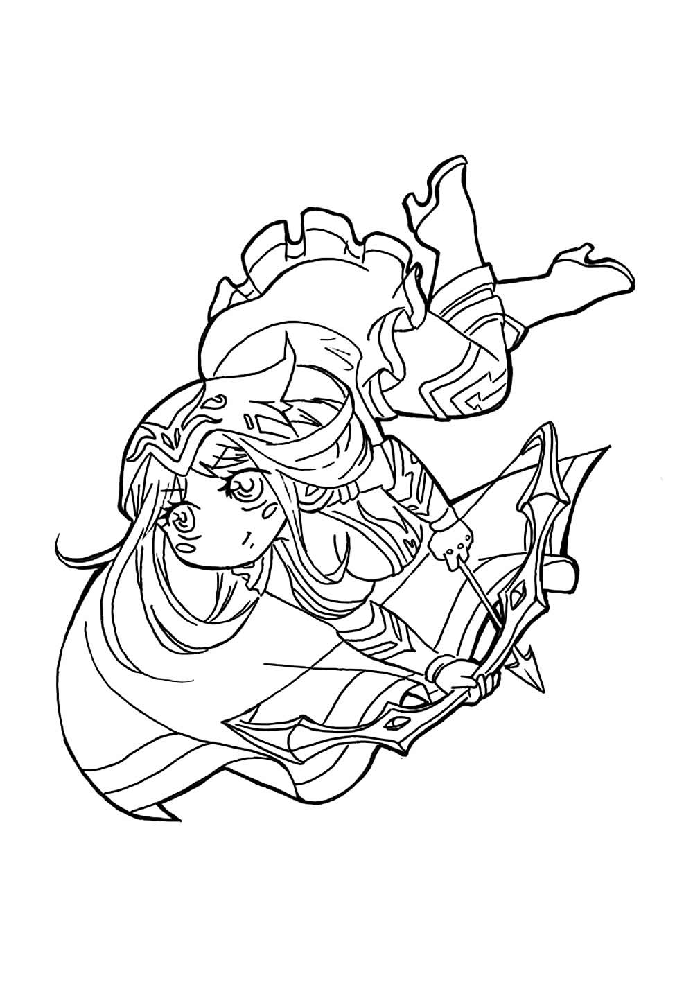 Desenho LOL Pintar