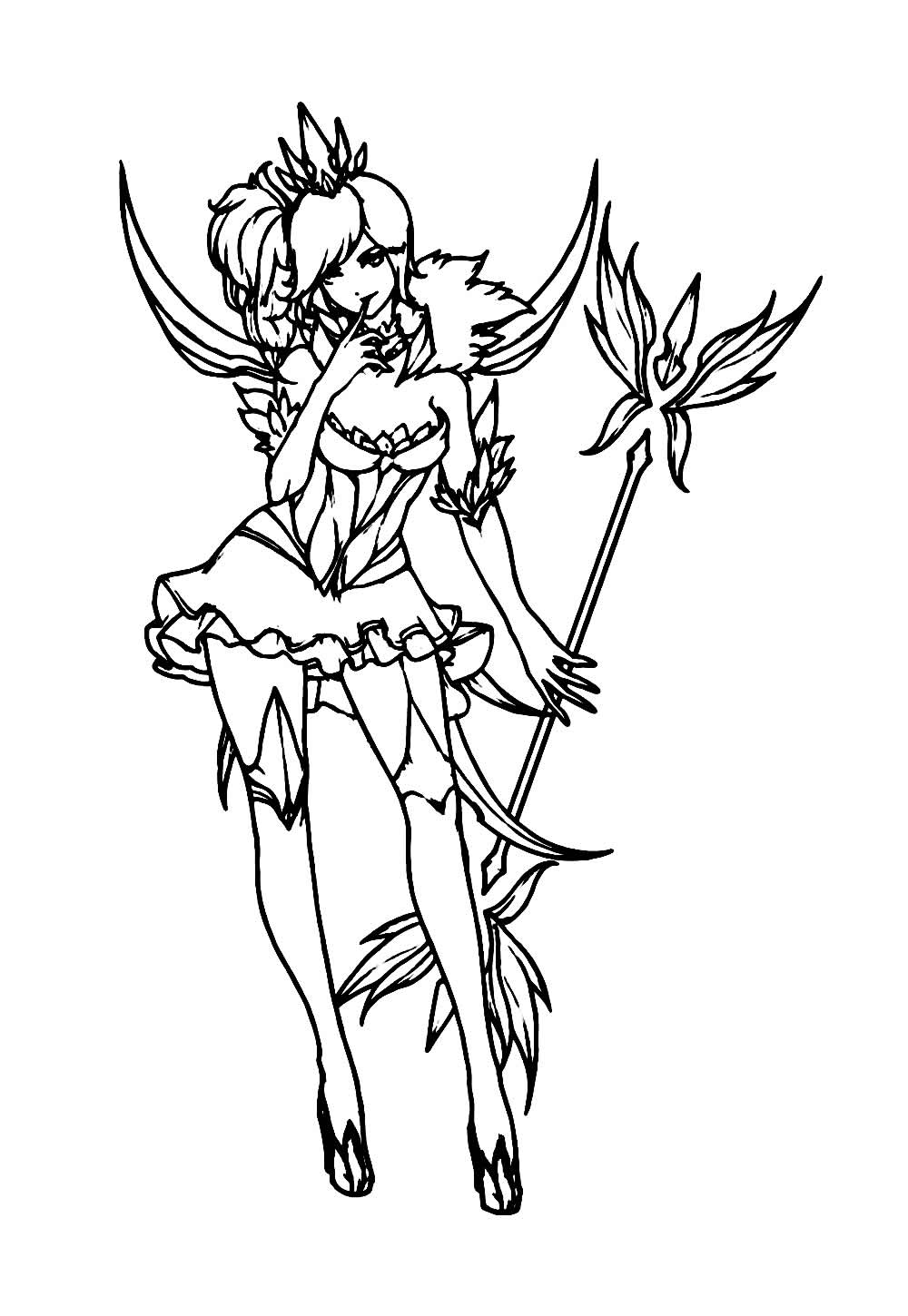 Desenho LOL Colorir